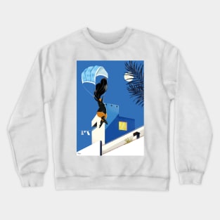 masked superhero Crewneck Sweatshirt